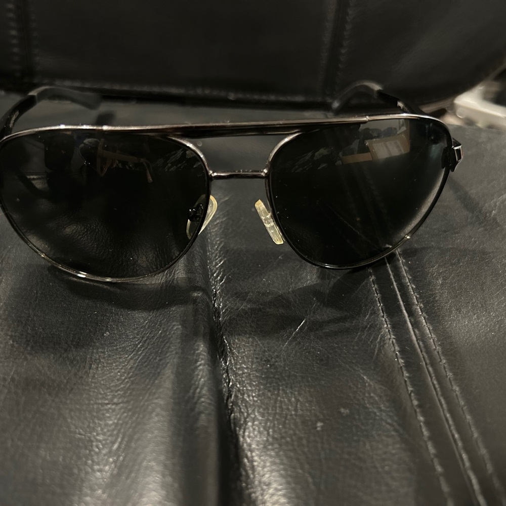 Pugs Black Aviator Sunglasses
